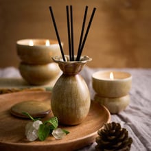 2 Piece Rain Shadow Alchemy Candle & Reed Diffuser Set